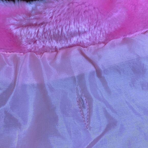 Pink Leopard Print Fashion Dog Coat - Picture 6 of 6